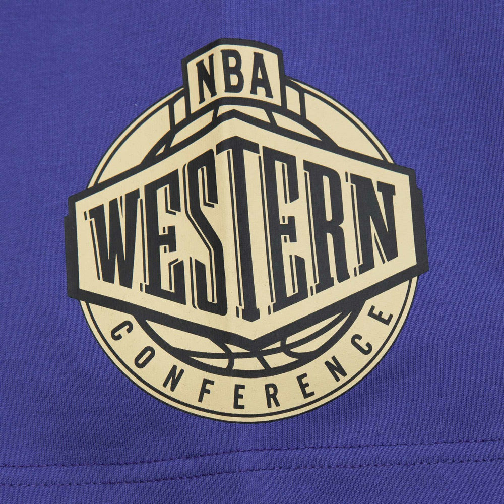 Phoenix Suns Hardwood Classics Team OG 2.0 Premium Vintage Logo T-Shirt Purple - NBA