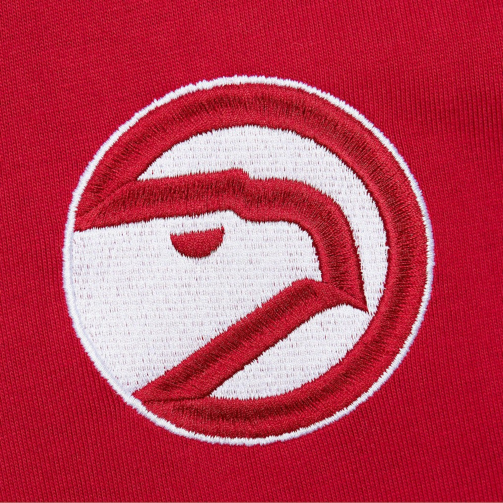 Atlanta Hawks Hardwood Classics Team OG 2.0 Premium Vintage Logo T-Shirt Red - NBA