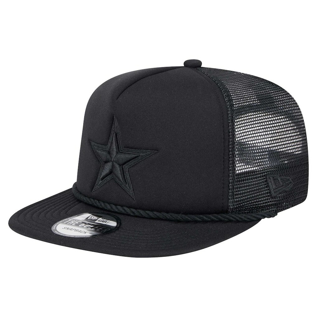 New Era Dallas Cowboys Black Active Tone Golfer Snapback Hat | NFL