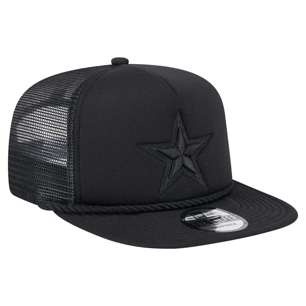 New Era Dallas Cowboys Black Active Tone Golfer Snapback Hat | NFL