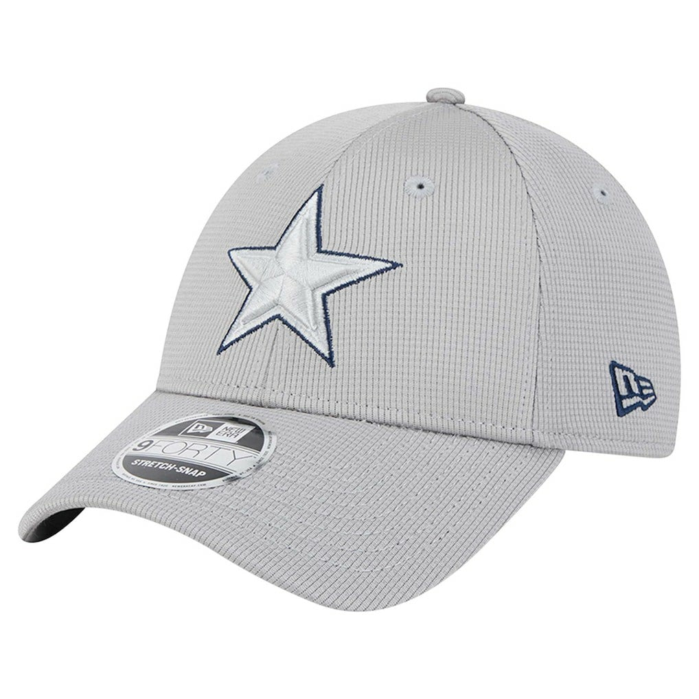 Dallas Cowboys New Era Male Adult Pivot 9FORTY Adjustable Hat Gray | NFL
