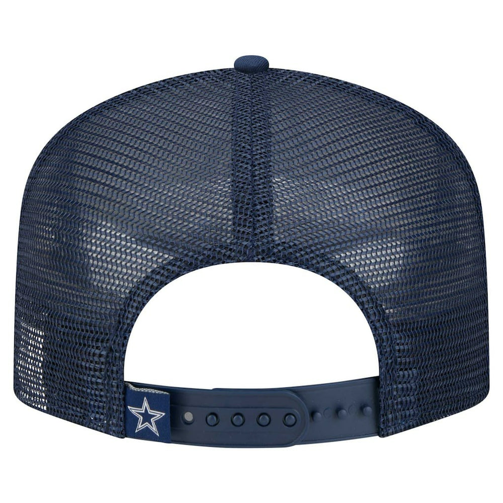 New Era Dallas Cowboys Distressed 9FIFTY A-Frame Snapback Hat White/Navy | NFL