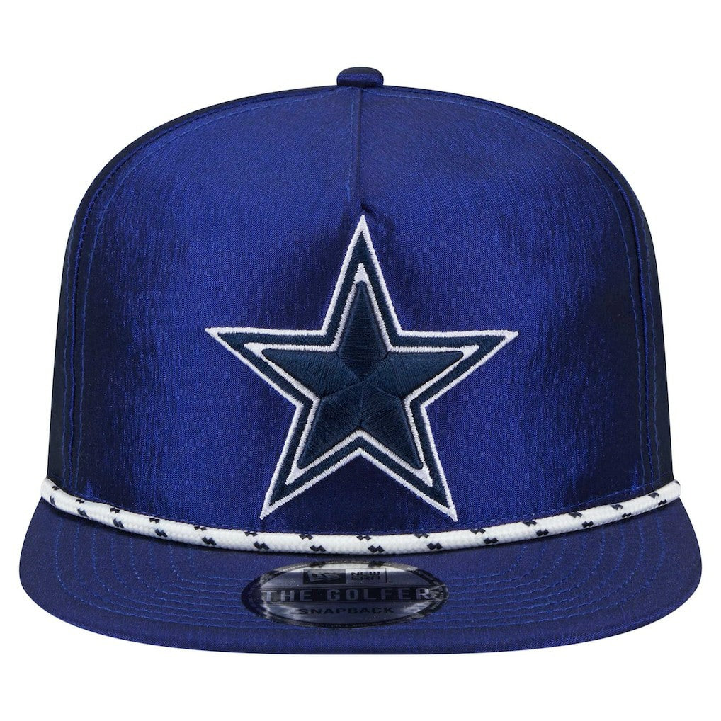 Dallas Cowboys New Era Rope Golfer Snapback Hat Navy | NFL