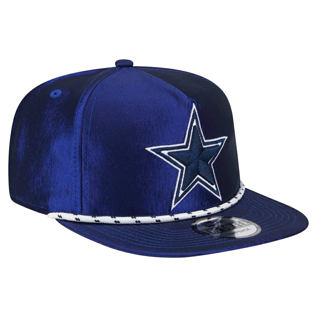Dallas Cowboys New Era Rope Golfer Snapback Hat Navy | NFL