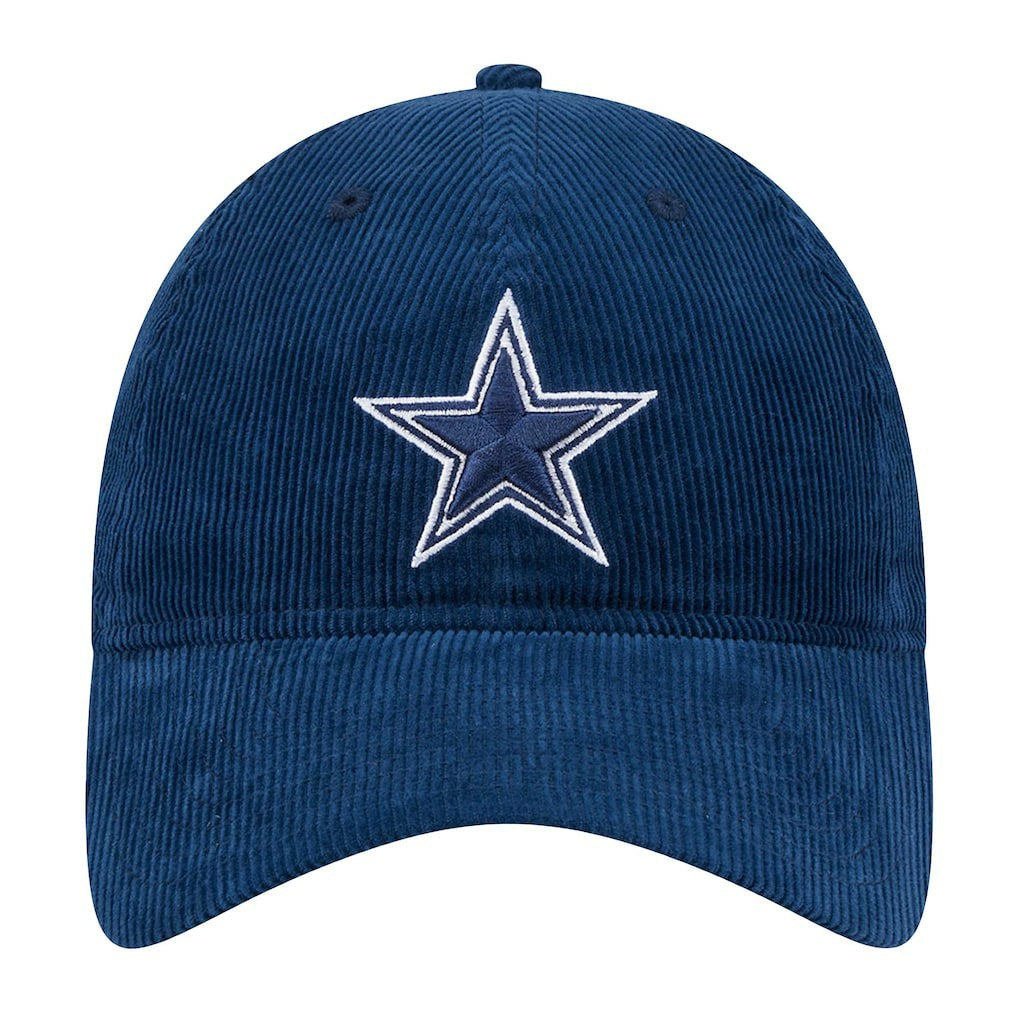 Dallas Cowboys New Era Corded 9TWENTY Adjustable Hat Navy | NFL