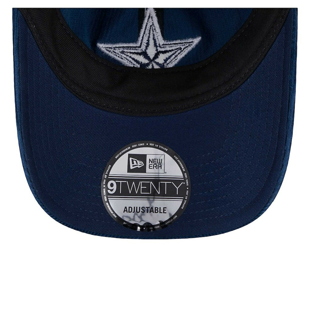 Dallas Cowboys New Era Corded 9TWENTY Adjustable Hat Navy | NFL