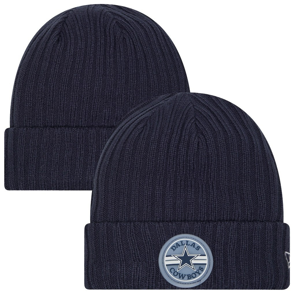 Dallas Cowboys New Era Sport Night Cuffed Knit Hat Navy | NFL