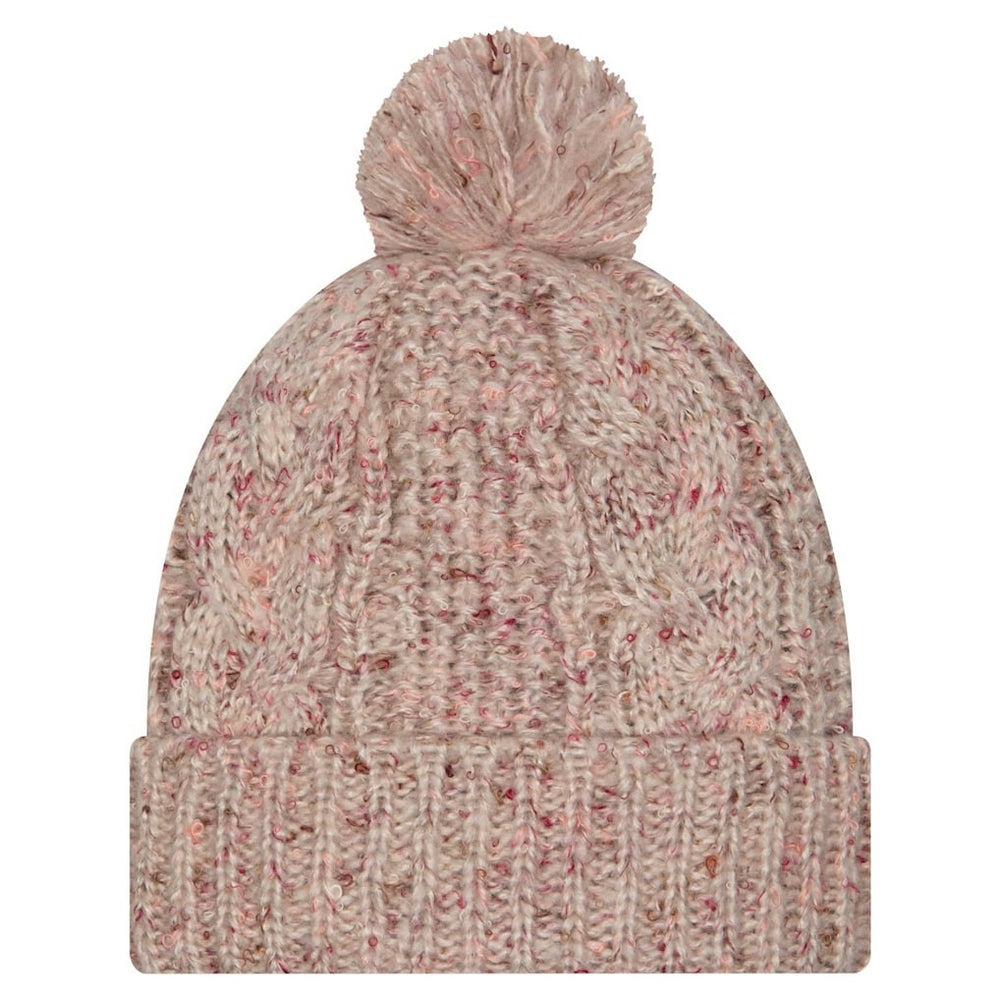 Dallas Cowboys New Era Women's Trendy Tone Cuffed Knit Hat with Pom Stone | NFL
