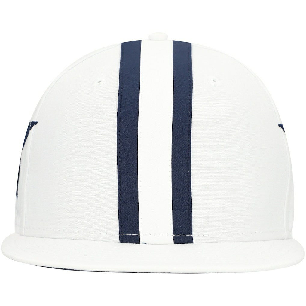 Dallas Cowboys New Era Helmet 9FIFTY Snapback Hat White | NFL