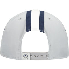 Dallas Cowboys New Era Helmet 9FIFTY Snapback Hat Gray | NFL