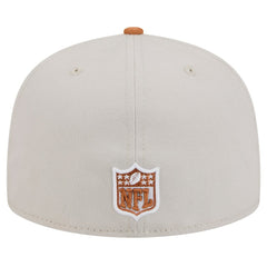 Dallas Cowboys New Era Two-Tone Color Pack 59FIFTY Fitted Hat Stone/Brown | NFL