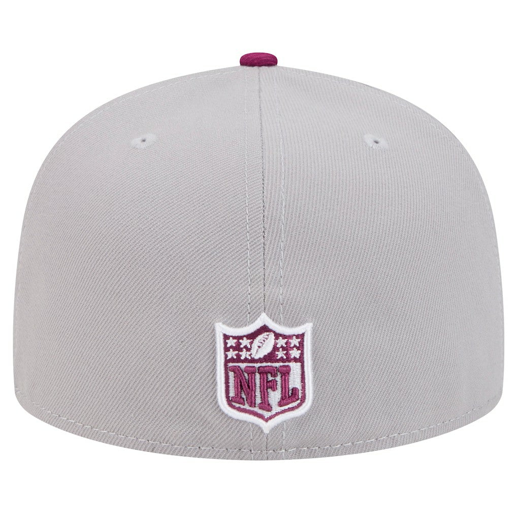 Dallas Cowboys New Era Two-Tone Color Pack 59FIFTY Fitted Hat Gray/Purple | NFL
