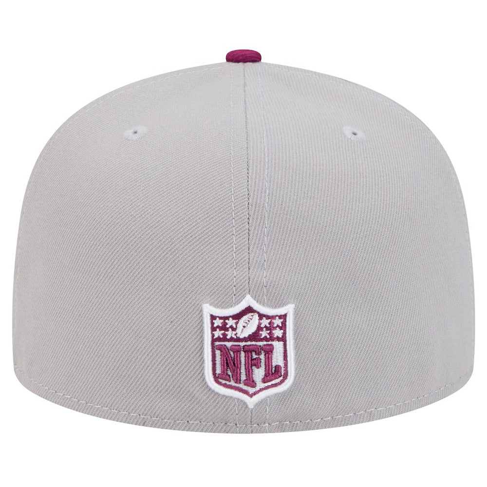 Dallas Cowboys New Era Two-Tone Color Pack 59FIFTY Fitted Hat Gray/Purple | NFL