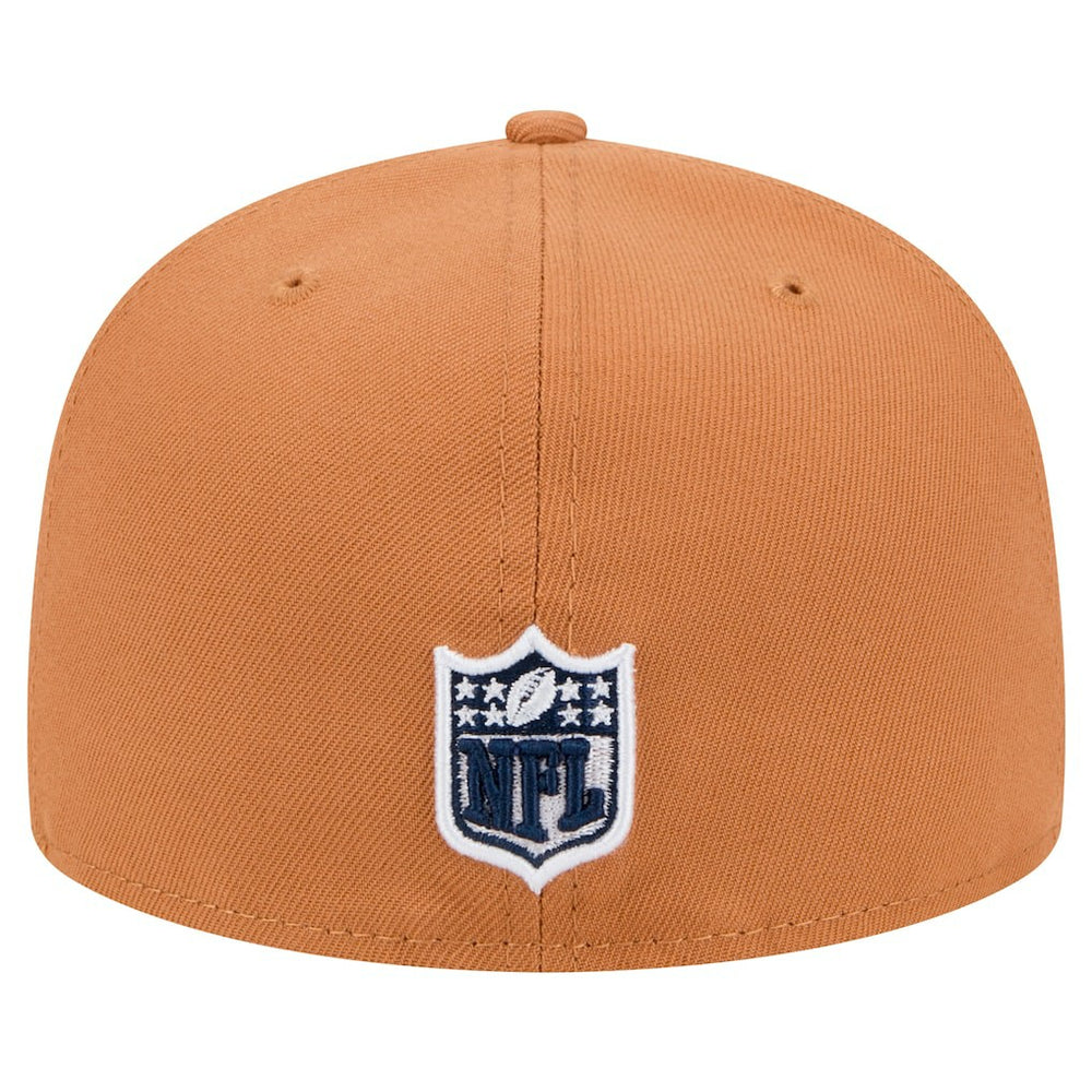 Dallas Cowboys New Era Color Pack Side Patch 59FIFTY Fitted Hat Brown | NFL
