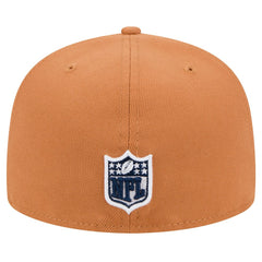 Dallas Cowboys New Era Color Pack Side Patch 59FIFTY Fitted Hat Brown | NFL