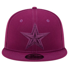 Dallas Cowboys New Era Tonal Color Pack 9FIFTY Snapback Hat Purple | NFL
