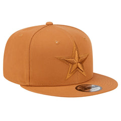 Dallas Cowboys New Era Tonal Color Pack 9FIFTY Snapback Hat Brown | NFL