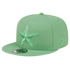 Dallas Cowboys New Era Tonal Color Pack 9FIFTY Snapback Hat Green | NFL