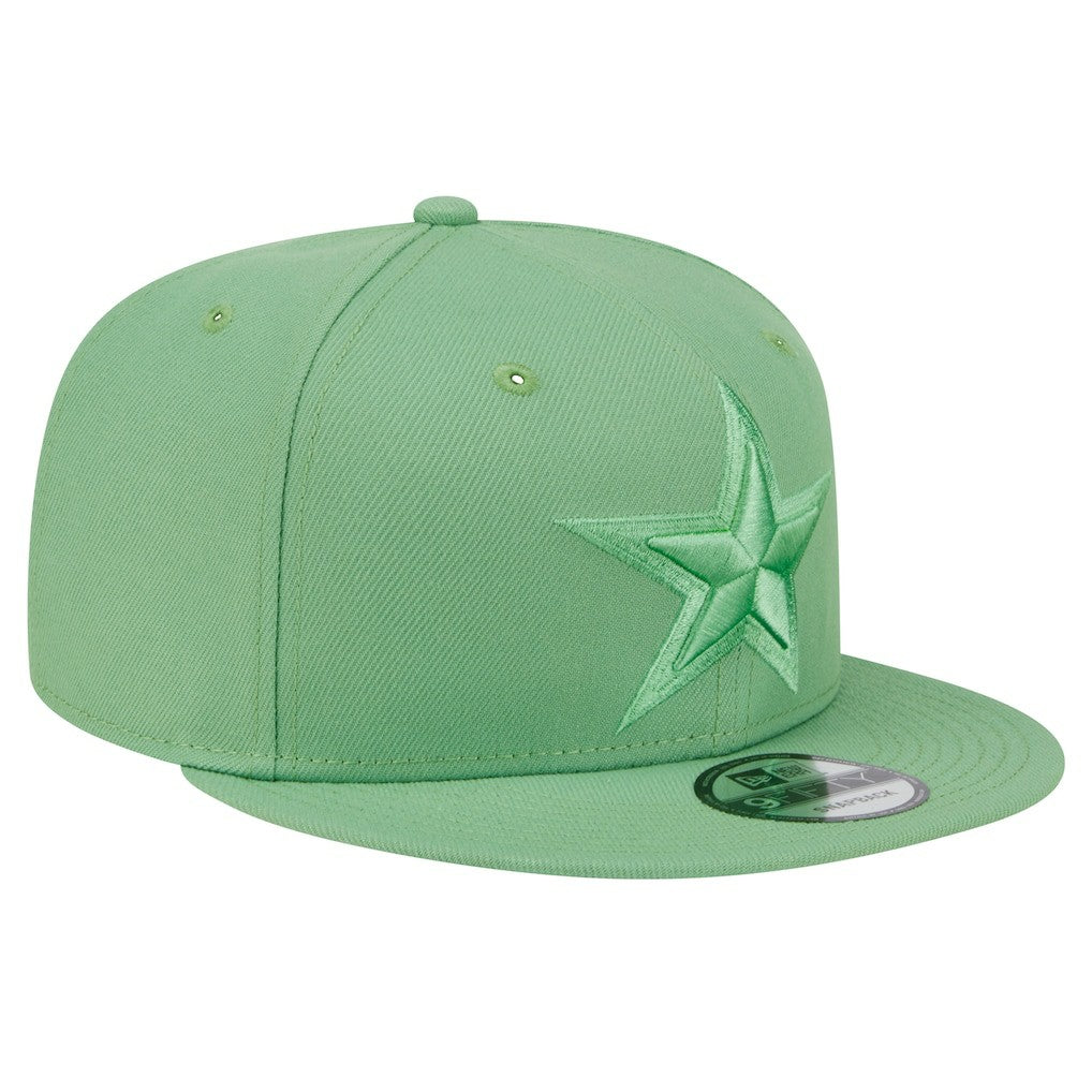 Dallas Cowboys New Era Tonal Color Pack 9FIFTY Snapback Hat Green | NFL