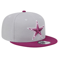 Dallas Cowboys New Era Two-Tone Color Pack 9FIFTY Snapback Hat Gray | NFL