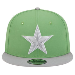Dallas Cowboys New Era Two-Tone Color Pack 9FIFTY Snapback Hat Green | NFL