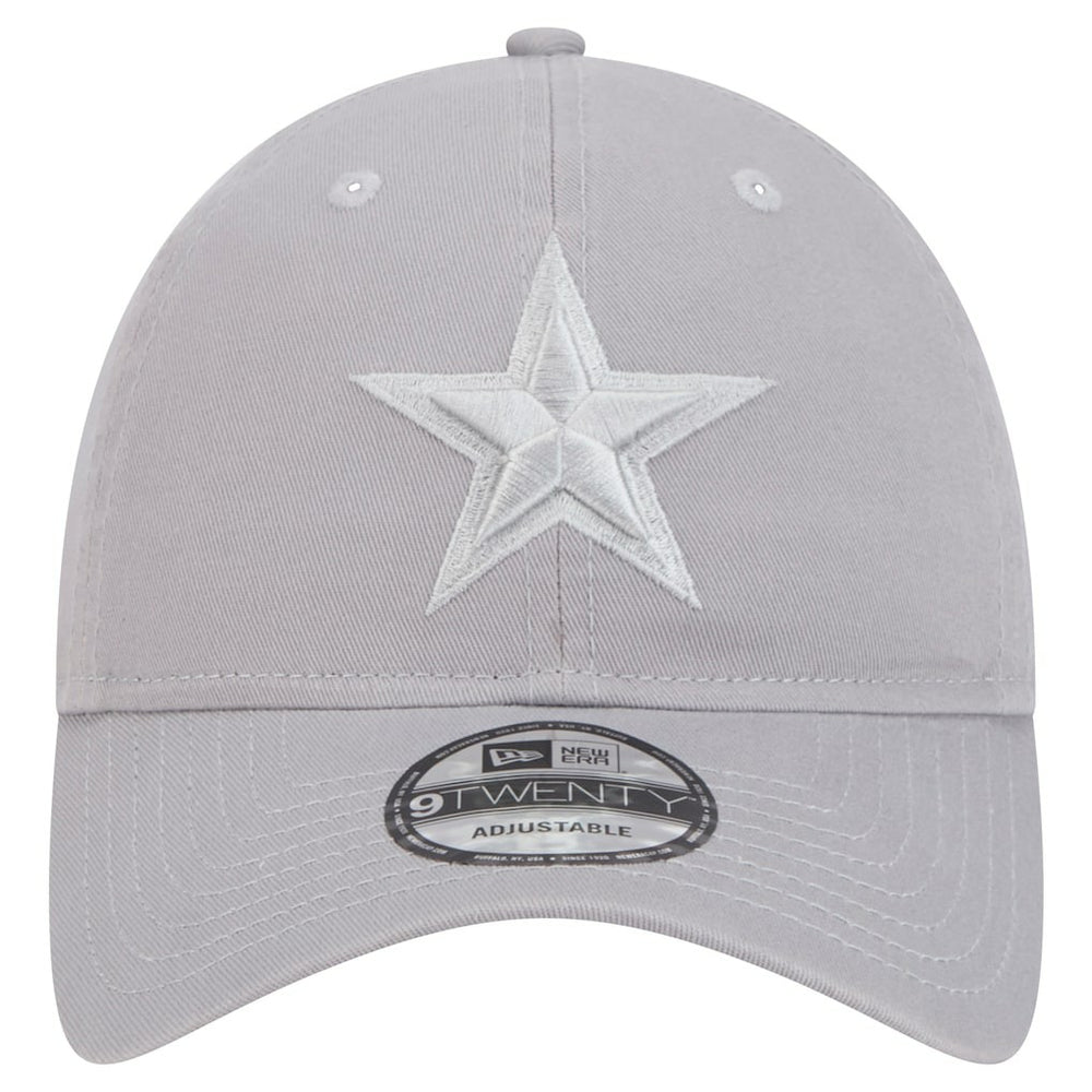 Dallas Cowboys New Era Tonal Color Pack 9TWENTY Adjustable Hat Gray | NFL