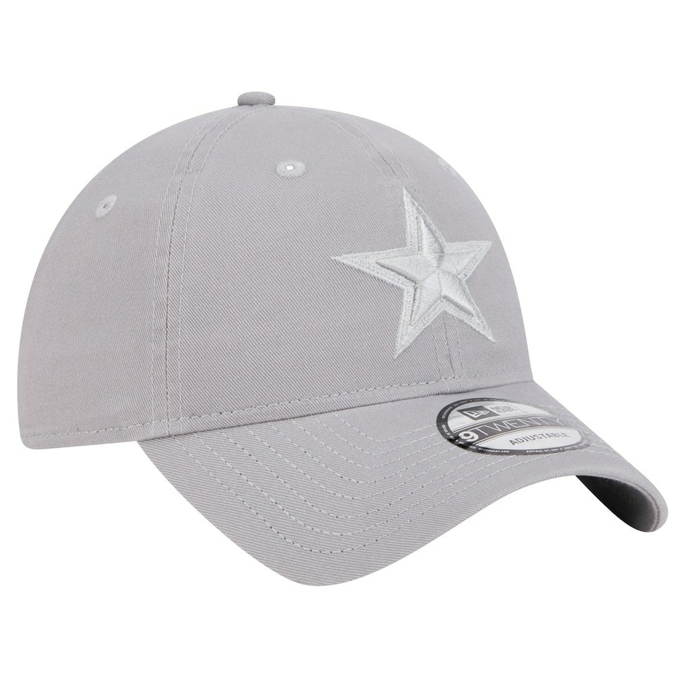 Dallas Cowboys New Era Tonal Color Pack 9TWENTY Adjustable Hat Gray | NFL
