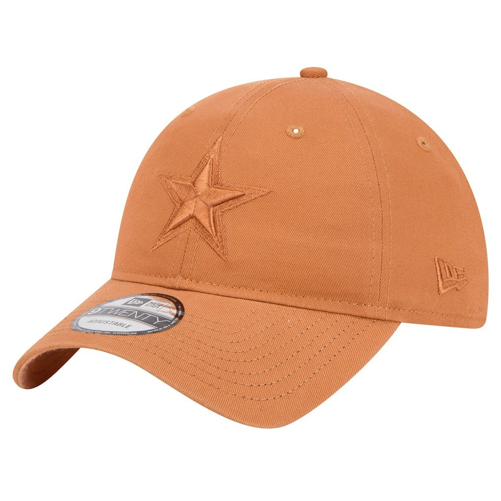 Dallas Cowboys New Era Tonal Color Pack 9TWENTY Adjustable Hat Brown | NFL