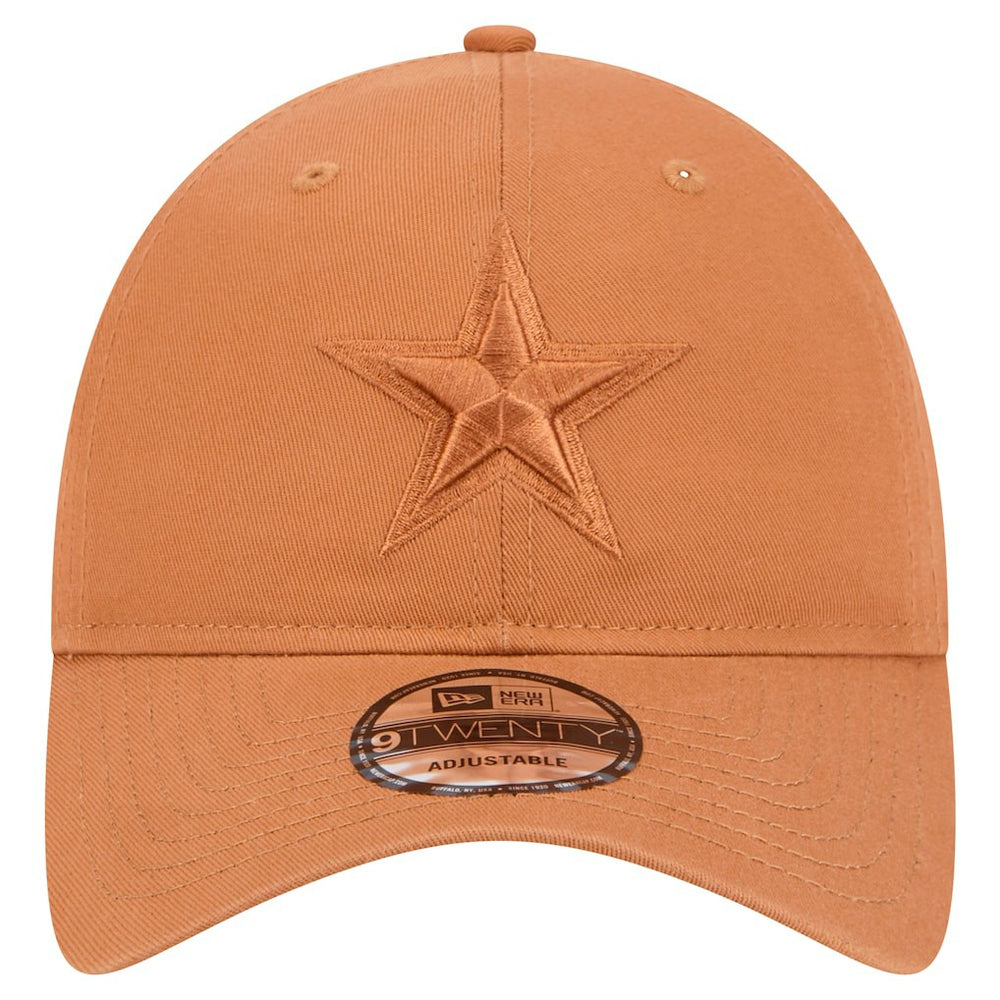 Dallas Cowboys New Era Tonal Color Pack 9TWENTY Adjustable Hat Brown | NFL