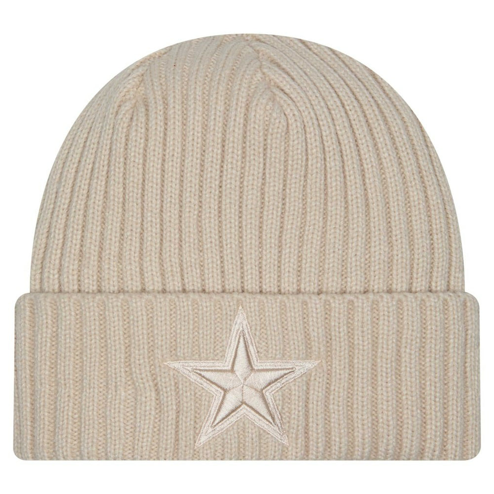 Dallas Cowboys New Era Color Pack Cuffed Knit Hat Stone | NFL