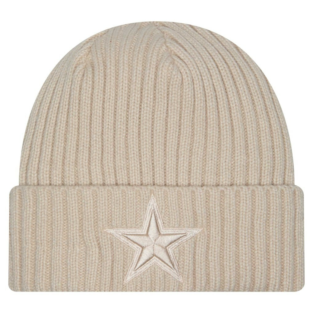 Dallas Cowboys New Era Color Pack Cuffed Knit Hat Stone | NFL