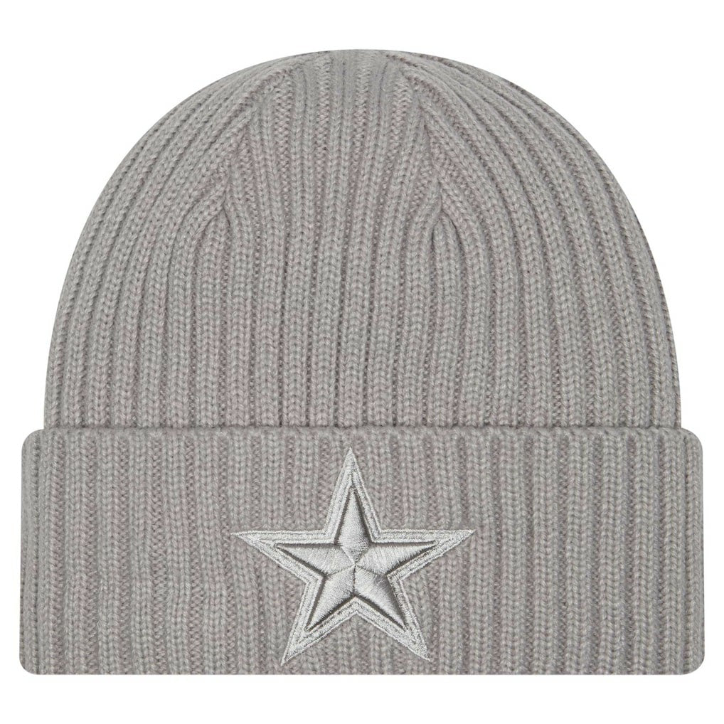 Dallas Cowboys New Era Color Pack Cuffed Knit Hat Gray | NFL