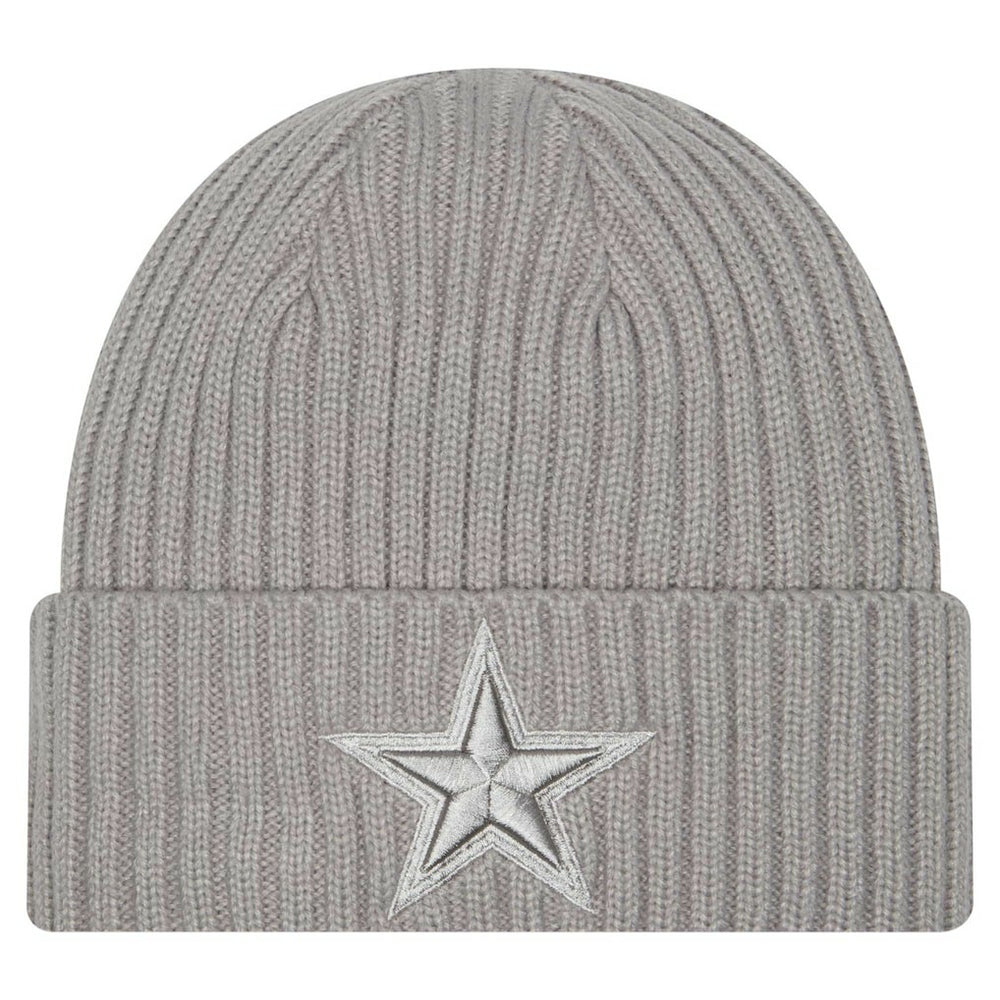 Dallas Cowboys New Era Color Pack Cuffed Knit Hat Gray | NFL
