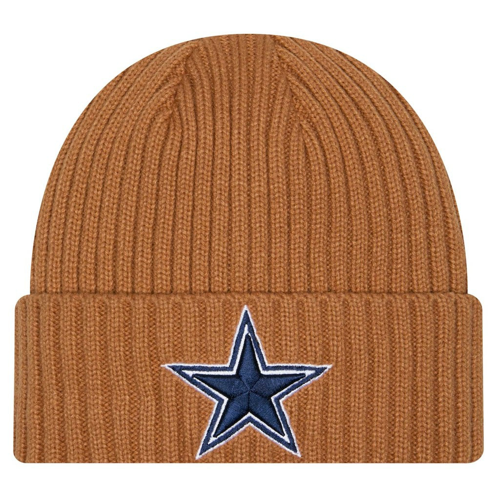 Dallas Cowboys New Era Color Pack Cuffed Knit Hat Brown | NFL