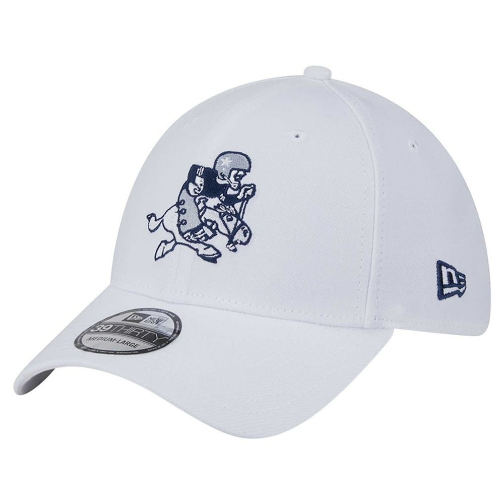 Dallas Cowboys New Era Throwback 39THIRTY Flex Hat White | NFL