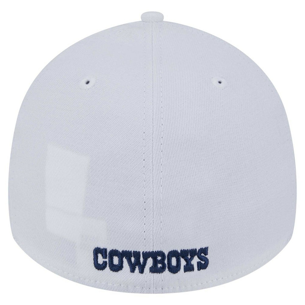 Dallas Cowboys New Era Throwback 39THIRTY Flex Hat White | NFL
