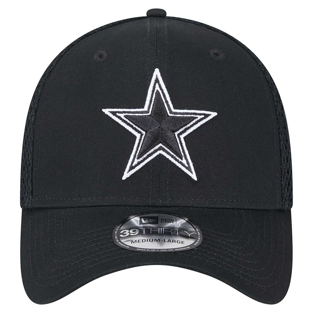 Dallas Cowboys New Era Main B-Dub Neo 39THIRTY Flex Hat Black | NFL