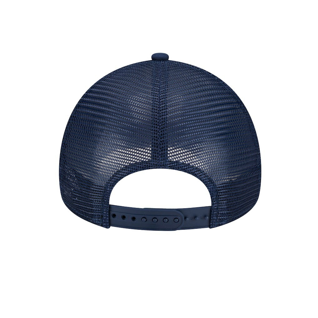 Dallas Cowboys New Era Main A-Frame Trucker 9FORTY Adjustable Hat Navy | NFL