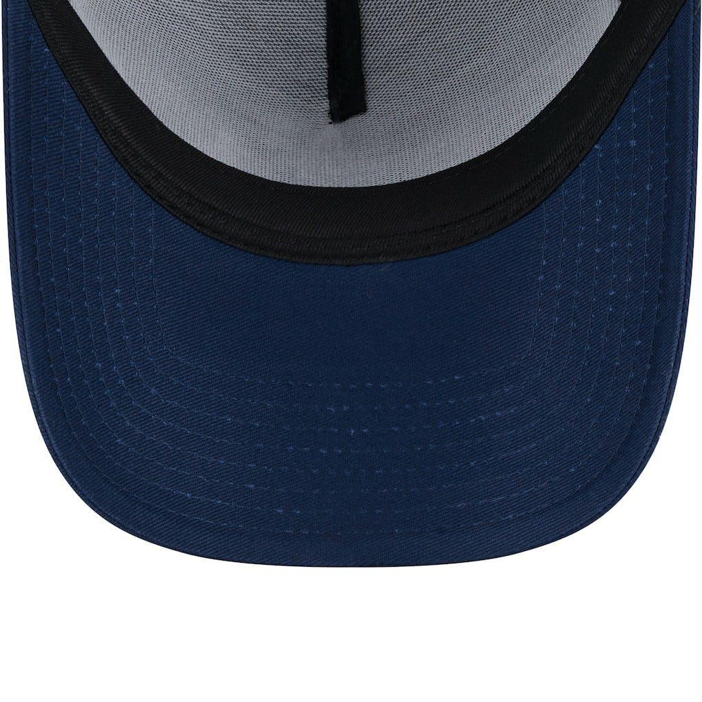 Dallas Cowboys New Era Main A-Frame Trucker 9FORTY Adjustable Hat Navy | NFL