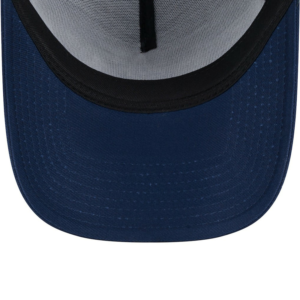 Dallas Cowboys New Era Main A-Frame Trucker 9FORTY Adjustable Hat Navy | NFL