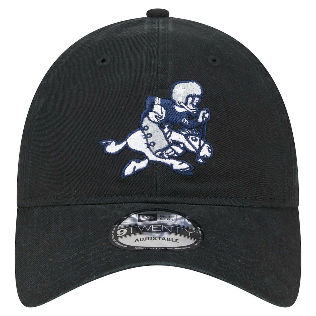Dallas Cowboys New Era Main 9TWENTY Adjustable Hat Black | NFL