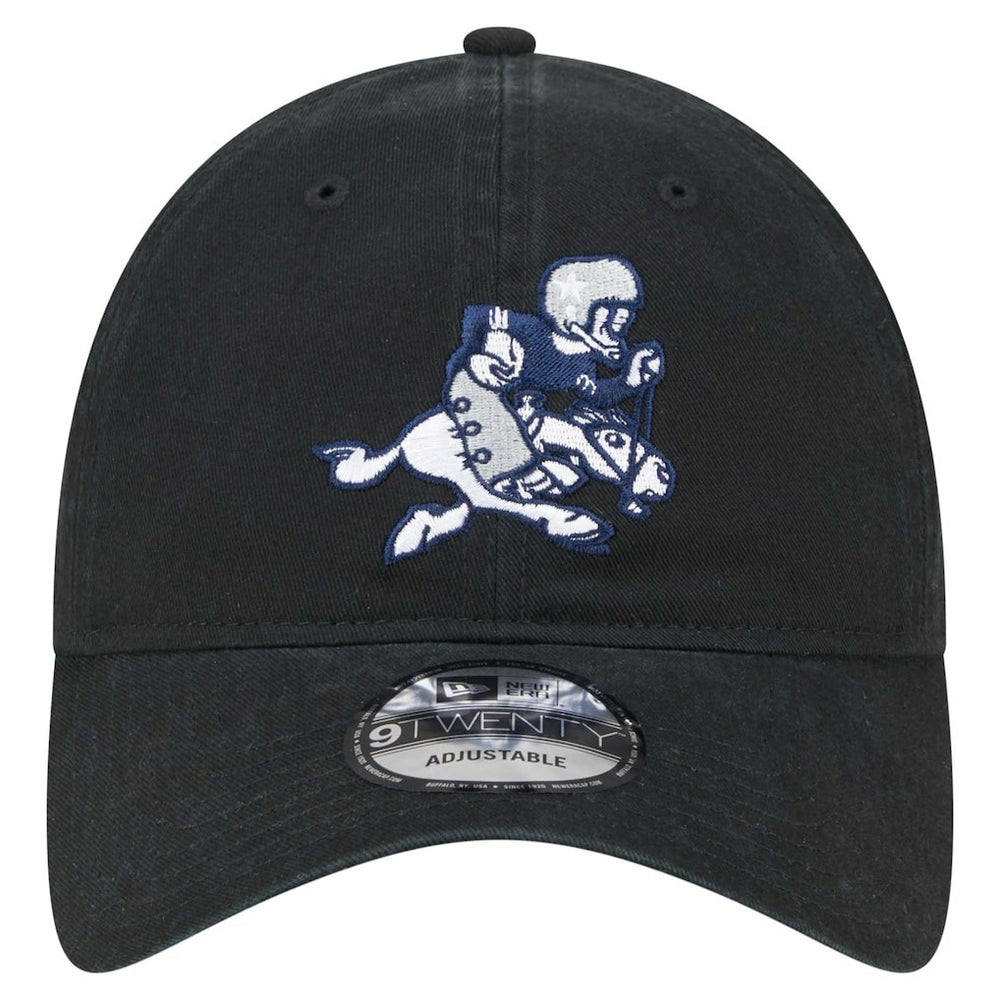 Dallas Cowboys New Era Main 9TWENTY Adjustable Hat Black | NFL