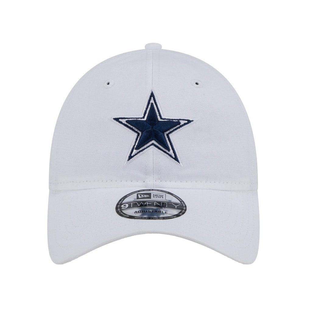 Dallas Cowboys New Era Main 9TWENTY Adjustable Hat White | NFL