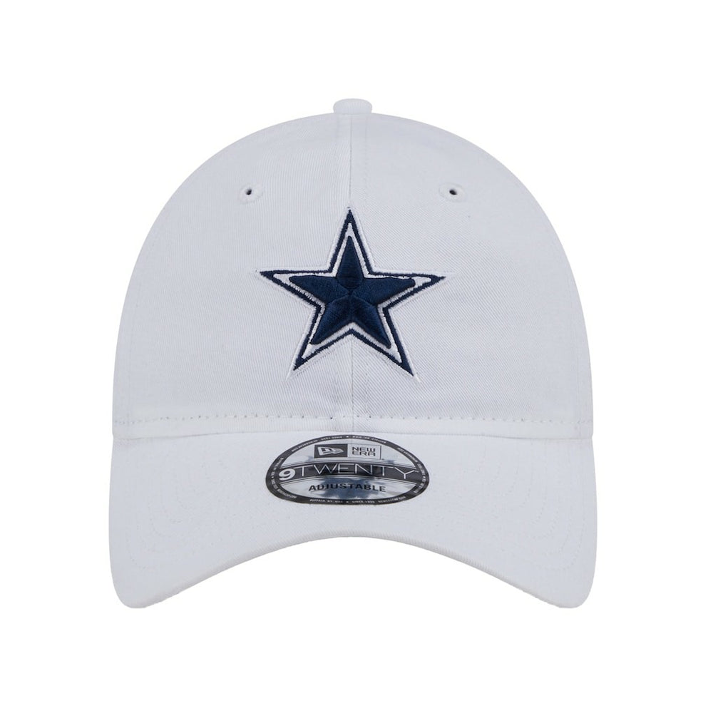 Dallas Cowboys New Era Main 9TWENTY Adjustable Hat White | NFL