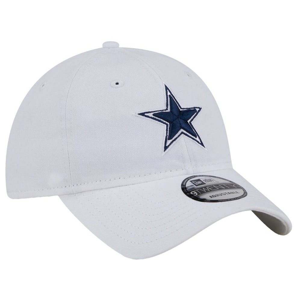 Dallas Cowboys New Era Main 9TWENTY Adjustable Hat White | NFL