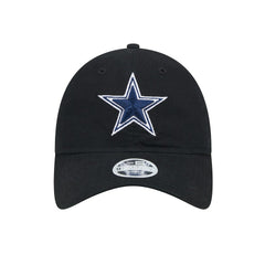 Dallas Cowboys New Era Women's Main 9TWENTY Adjustable Hat Black | NFL