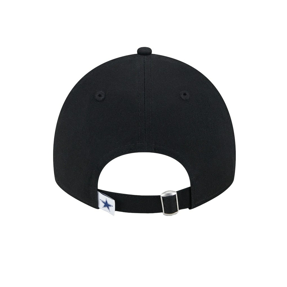 Dallas Cowboys New Era Women's Main 9TWENTY Adjustable Hat Black | NFL