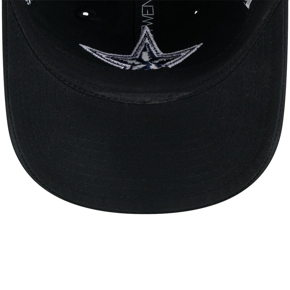 Dallas Cowboys New Era Women's Main 9TWENTY Adjustable Hat Black | NFL