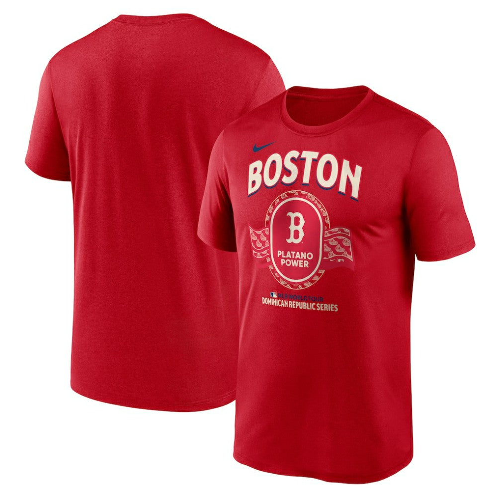 Boston Red Sox Nike Dominican Republic Series Legend T-Shirt - MLB