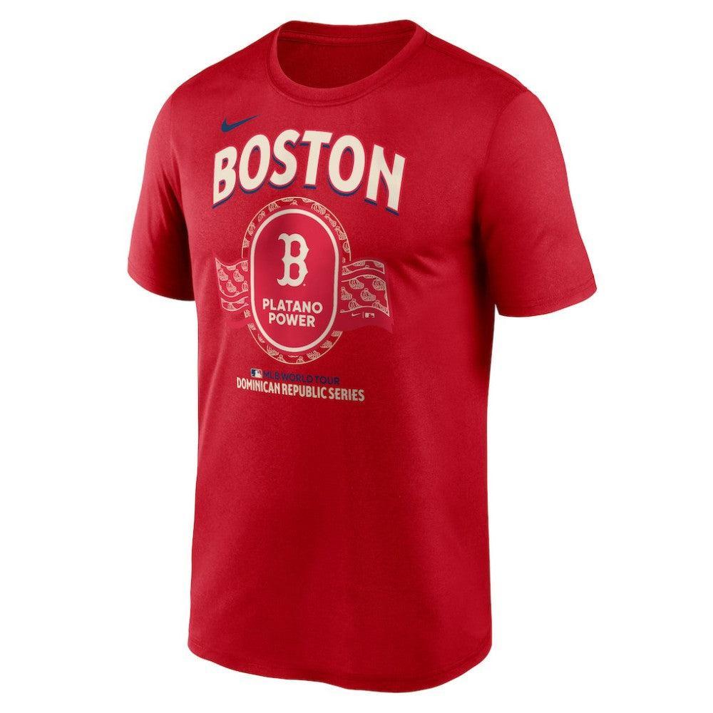 Boston Red Sox Nike Dominican Republic Series Legend T-Shirt - MLB